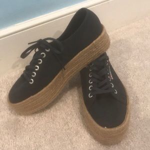 Espadrille platform superga sneakers
